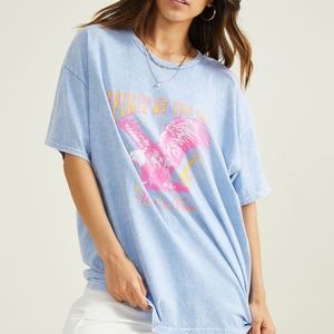 NWOT Altar'd State Wild And Free Oversized Graphic Eagle Tee